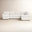 Canapé modulaire rembourré 4 pièces Porter-80463079-80463078