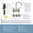 Centerset 2-handle Bathroom Faucet with Drain Assembly-70460813
