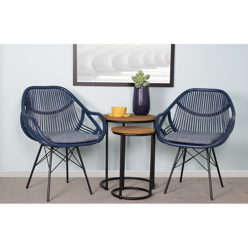 Sunset Outdoor Round Teak Side Table
