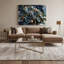 «Christmas Christmas Succulents», art mural sur toile grise