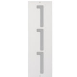 Floating 1-Line Wall Address Plaque