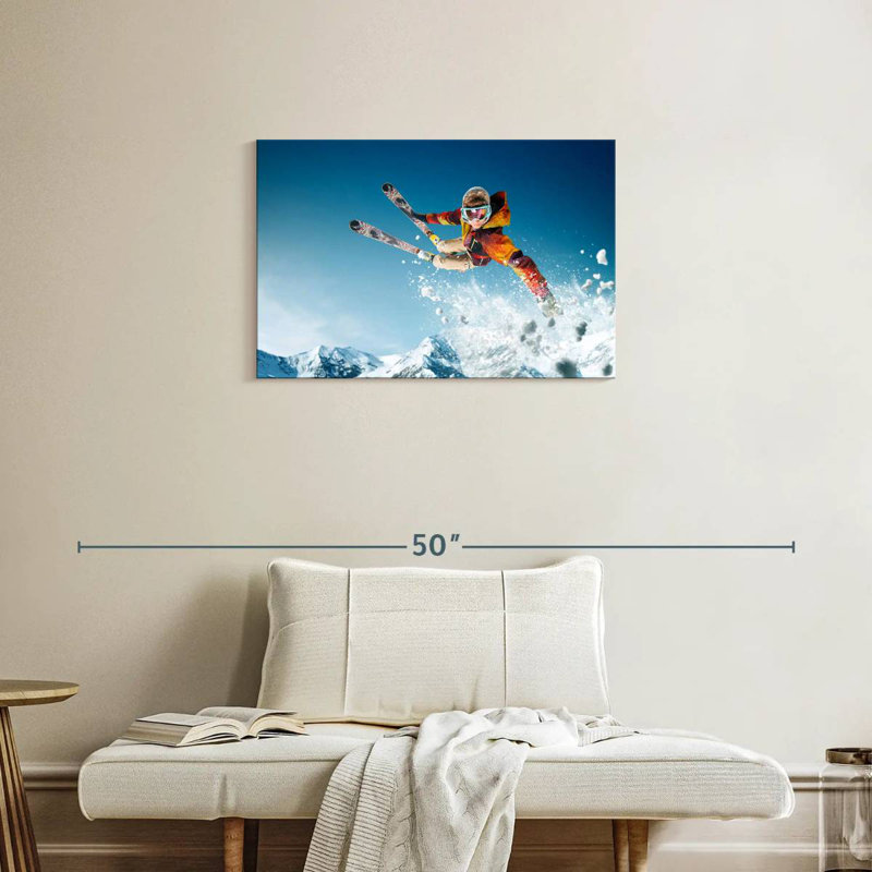Sireci Ski Stunt Jump, 20'' H X 30'' W