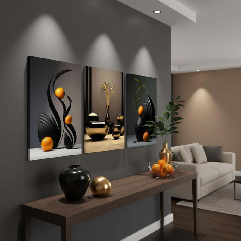 3 Piece Wrapped Canvas Print