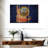State Map Over Idaho Flag-741717904