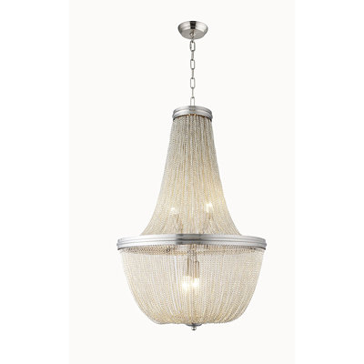 Mcelwain 6 - Light LED Empire Chandelier