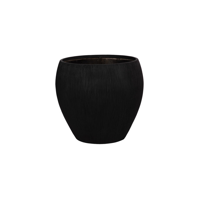 Filament Planter, Black, LG, 29" H x 30" W x 30" D
