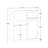  1 Door, 1 Drawer Tall Kitchen Storage Cabinet With Open Shelves - White