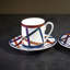 Missoni Coffee Cup & Saucer NASTRI Set in Luxury Box diam. 2.3in, H 2.5in, Cap. 4 oz, Saucer diam. 4.75in-56292785