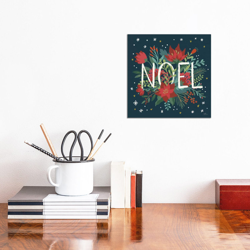 Christmas Bloom VII by Janelle Penner - Wrapped Canvas Print, 30.48 cm H x 30.48 cm W