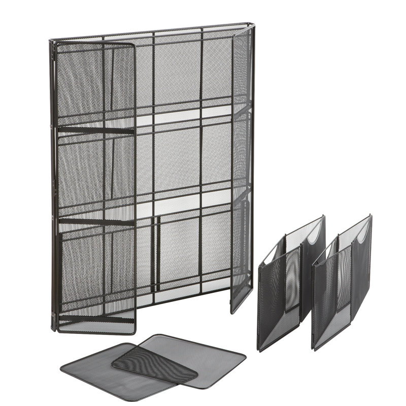  Onyx 79cm 3 Shelves Unit with 2 Storage Bins