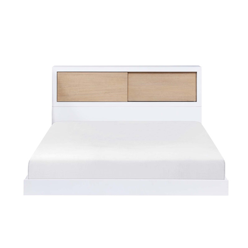 Twin Bed Bookcase Headboard Youth Bedroom Furniture 1Pc, Full