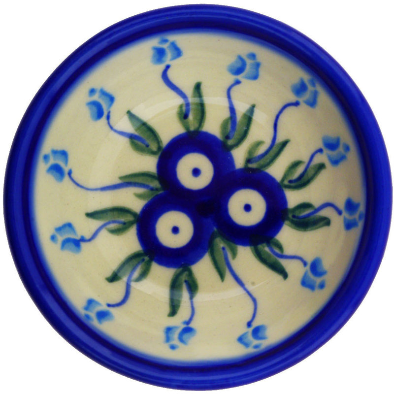 Floral Peacock 3 oz. Rice Bowl