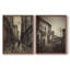 «Vintage Landscape LX», impression giclée sur cadre - ensemble de 2-207107314-207107322
