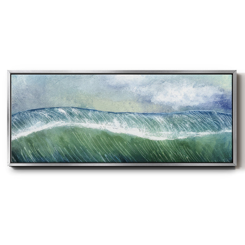 Crashing Wave I, Argent, H 8 po x l 20 po x P 1,5 po