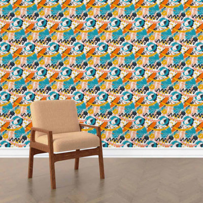 Rouleau de papier peint adhésif L 8,5 pi x l 24 po Ariv