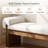 Wood Upholstered Dining Bench