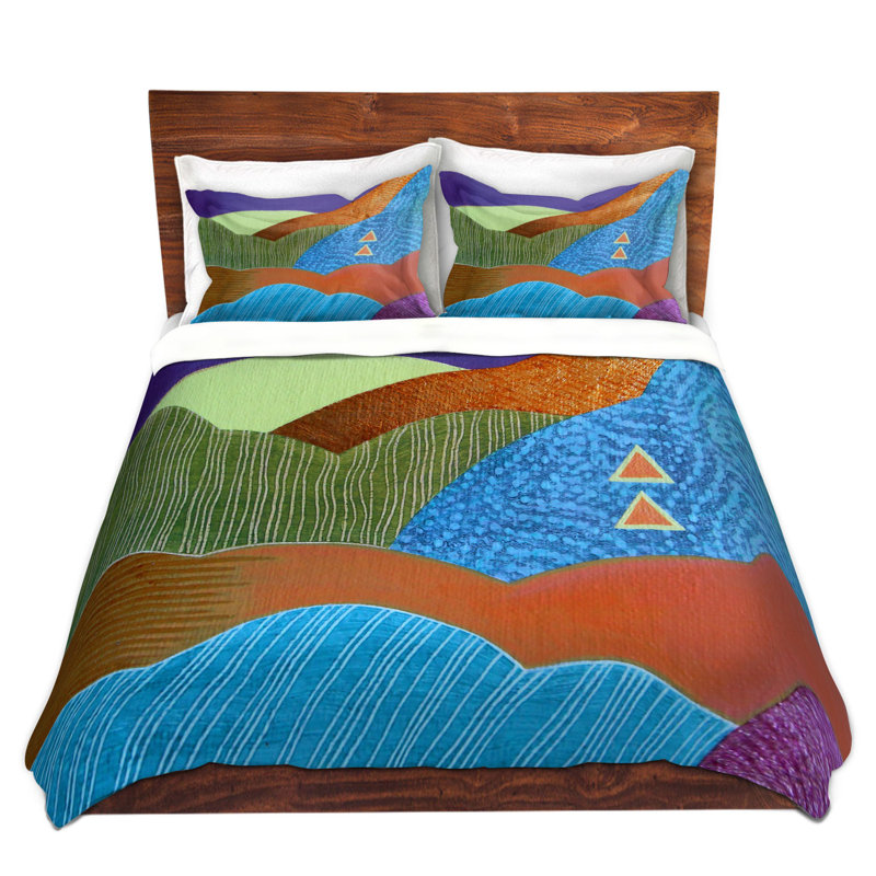 Ensembles de housse de couette DiaNoche en microfibre par Jennifer Baird - Expansive Joy