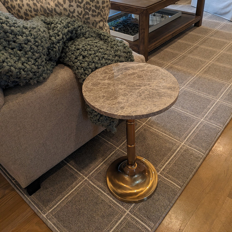 Villeret Marble End Table