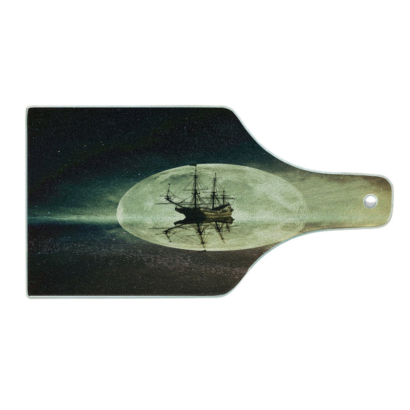 Planche à découper en verre trempé Ambesonne