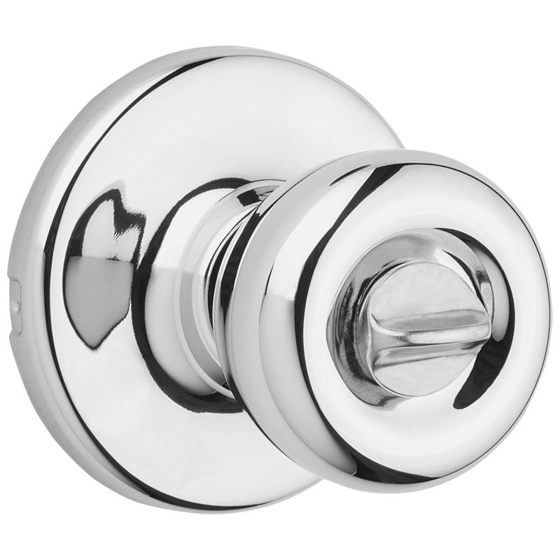 Tylo Bed/Bath Knob, Polished Chrome