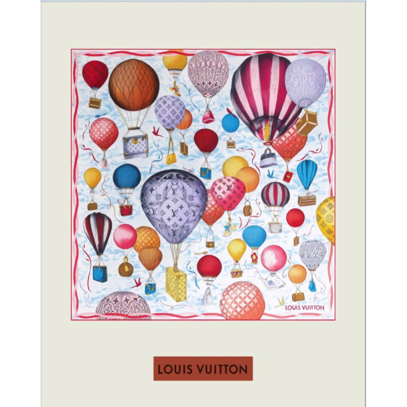 Scarf-Inspired Art Print