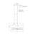 Zanesfield 5 - Light Fabric Dimmable Classic / Traditional Chandelier-1800031963