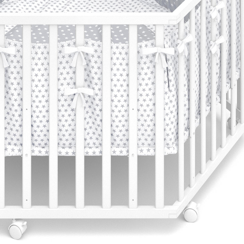 Abe Travel Cot, White