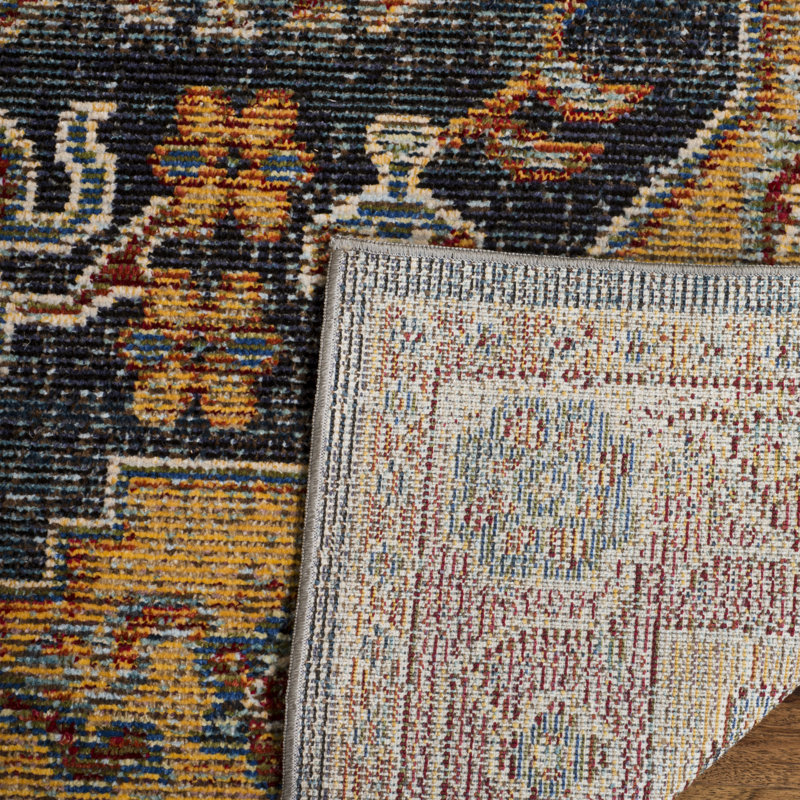 Gomes Oriental Hand Woven Area Rug, Rectangle 91 x 152 cm