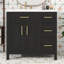 Configuration de meuble-lavabo 36 po avec comptoir d'évier, meuble-lavabo avec deux portes et trois tiroirs-771764345