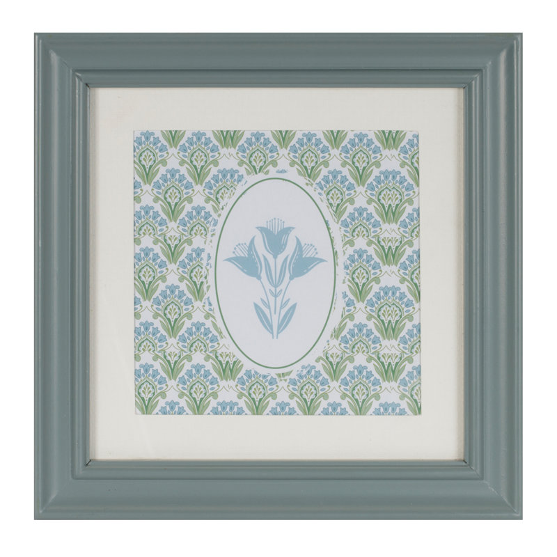 Framed Floral Wall Print