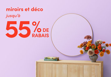 mirrors and decor up to 55% off