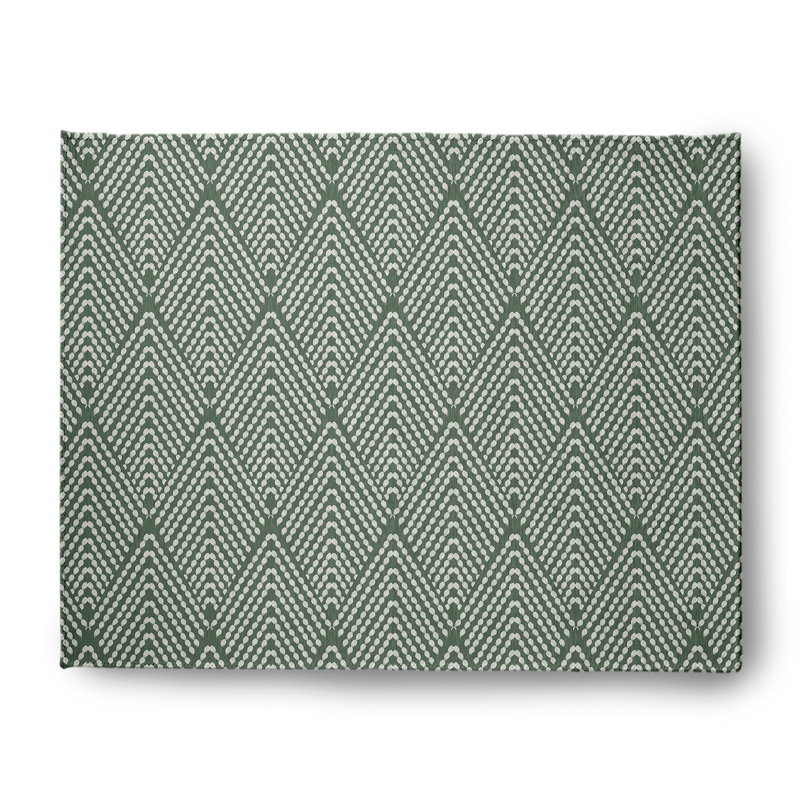 Chenille Geometric Indoor Rug, Rectangle 8' x 10'
