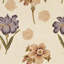 Tapis à motif floral en laine Mandarin-4255555