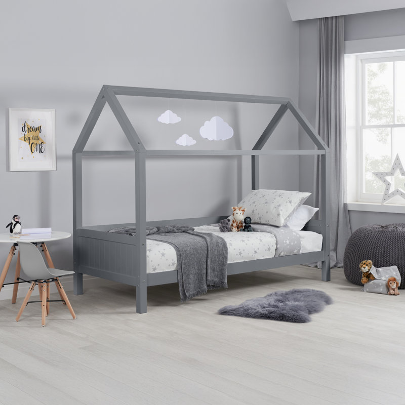 Marjane Single (3') House Beds, Grey