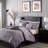 Purple King Size Comforter - Design, Filled, Washable Collection Detail, Fill,-119744336-137798992