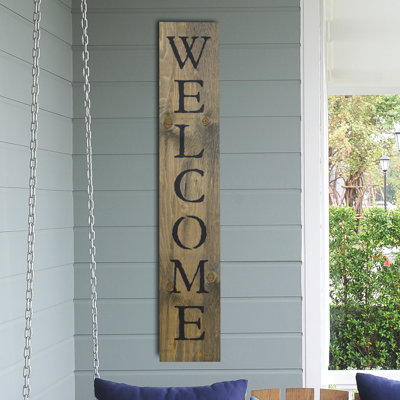 Décoration murale « Welcome » Holmestrand