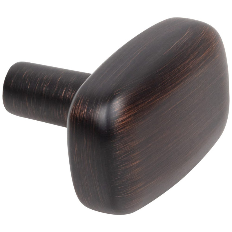 Poignée ovale 1 1/2 po Loxley, Bronze huilé et brossé