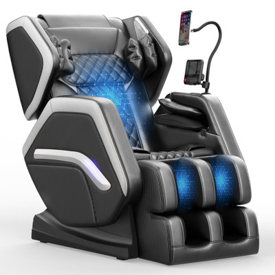 Otillia Massage Chair Full Body, Zero Gravity Massage Chair 2025 for Back Fatigue with 10 Fixed Rollers, Airbags, Phone Controller, Heating, Bluetooth Speaker, Nightlights for Living Room, Bedroom