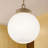 Andorra 15-inch 1-Light Pendant in Champagne Bronze with Satin Etched Opal Glass Globe-128541545-129743392