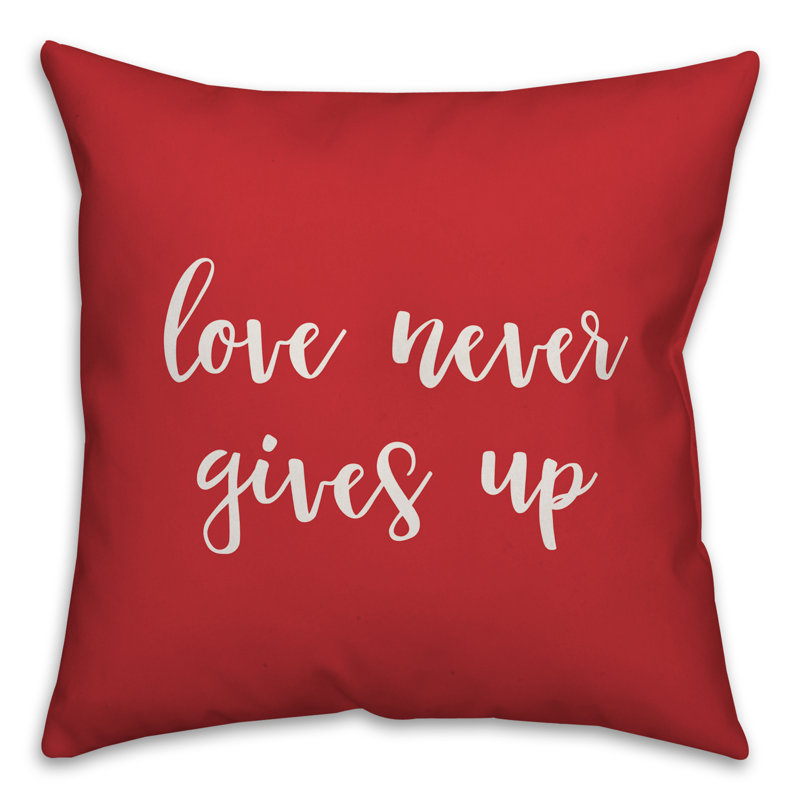 Throw Pillow, Throw Pillow, Red/White