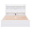 Full Size Storage Platform Bed With Pull Out Shelves, Trundle And 2 Drawers-263403343