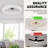 Indoor Flush Mount Ceiling Fan With LED Light And Remote Control-114247825