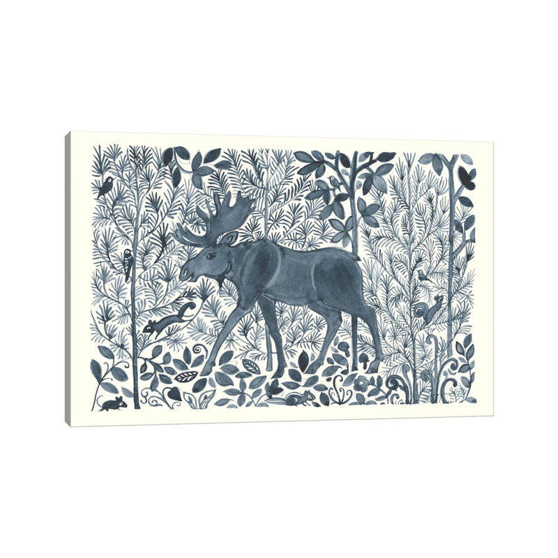 Forest Life VI by Miranda Thomas - Wrapped Canvas Painting, 20.32 cm H x 30.48 cm W