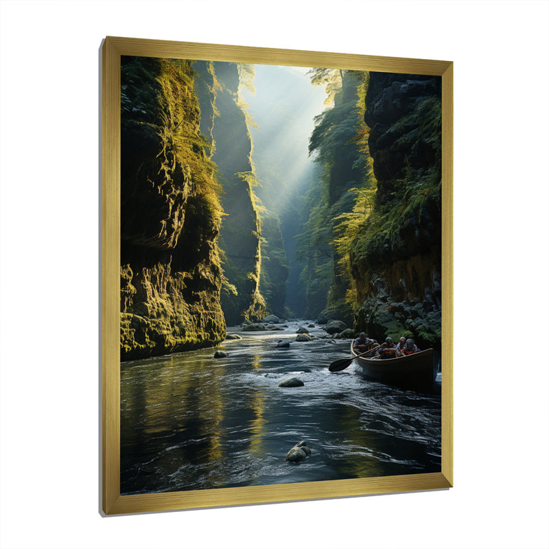 États-Unis, Columbia River Gorge III, reproduction d'art sur toile, H 44 po x l 34 po x P 1,5 po