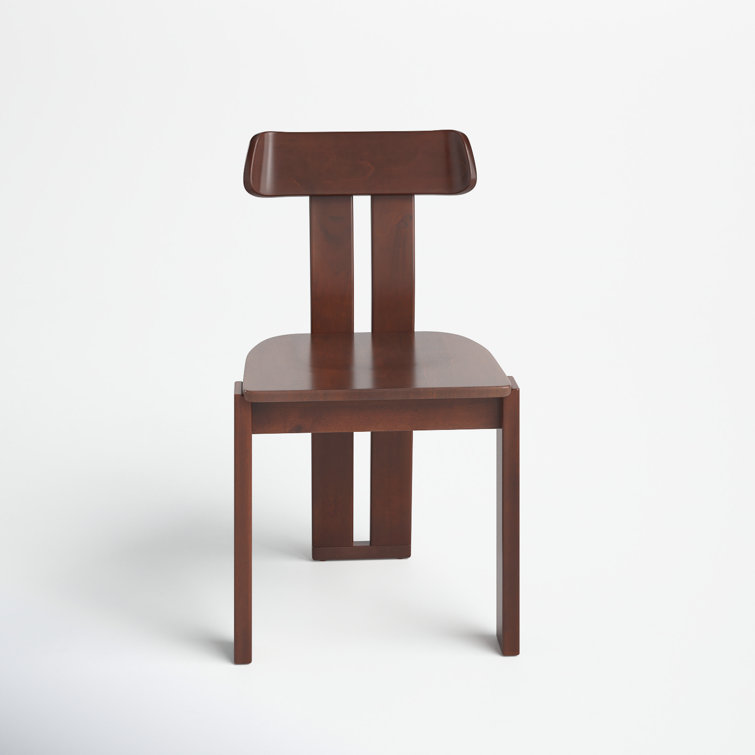 Jahmal Solid Wood Slat Back Side Chair