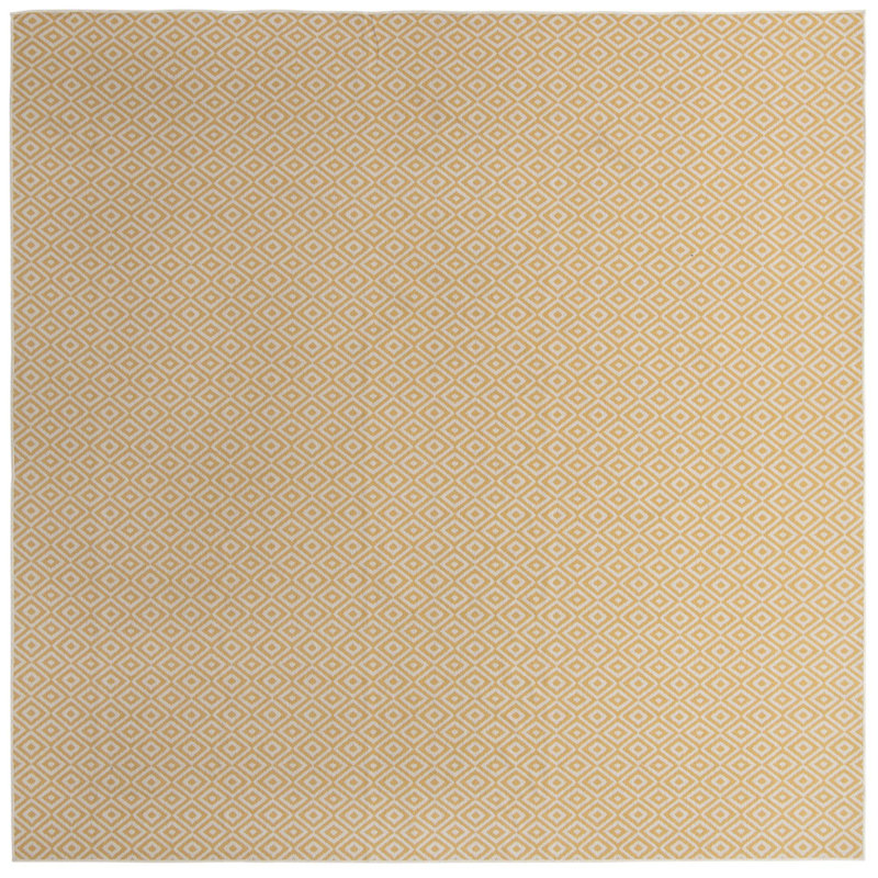 Tapis d'extérieur couleur or, Carré 13 pi