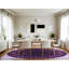 Tapis en chenille mauve-68680604