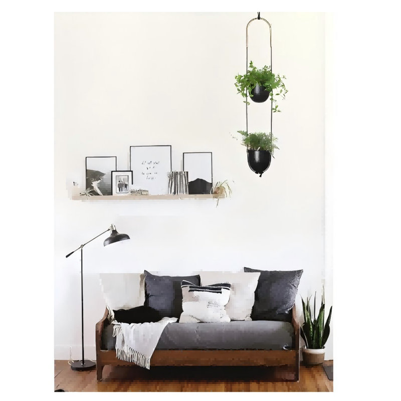 Plantes d'intérieur et d'extérieur avec crochet Boho