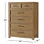 Commode 6 tiroirs Oakland-92302216