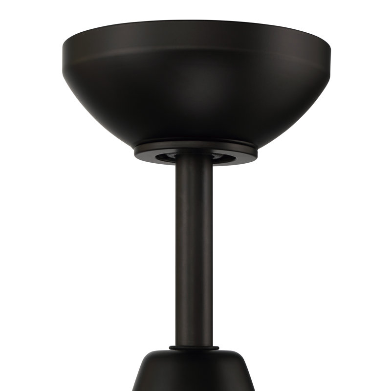 Moto 52'' Ceiling Fan, Flat Black